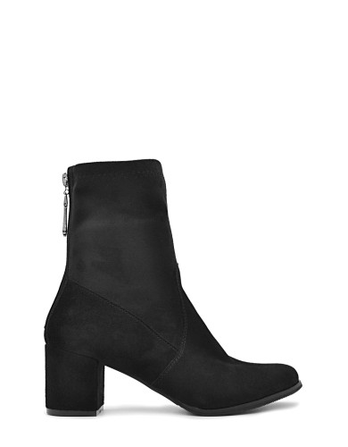 Черные кожаные демисезонные ботинки 