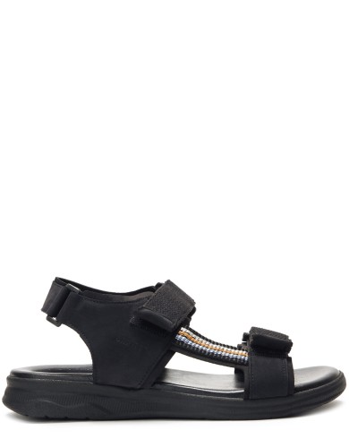 Черные  сандалии