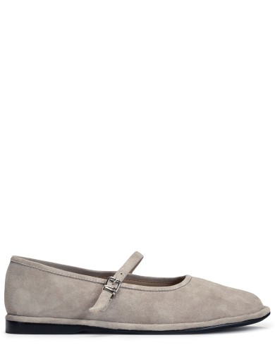 Бежевi замшеві  демісезонні балетки