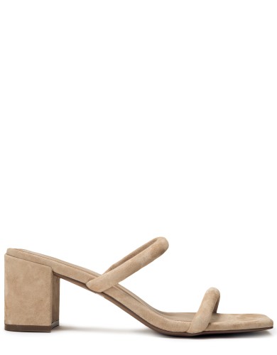 Бежевые  мюли