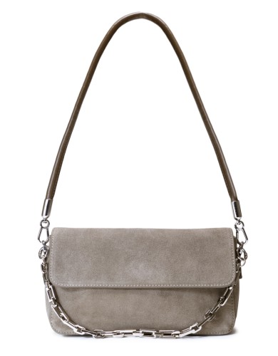 Сіра  маленька жіноча сумка