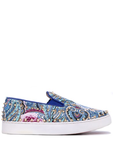 Різнобарвні шкіряні демісезонні сліпони