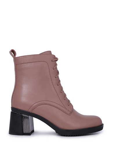 Кожаные демисезонные ботинки